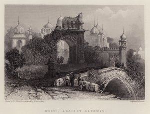 Delhi, Antik Ağ Geçidi (renkli taş)