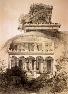 Yapısal Vimana ile Mağara, Mahavellipore