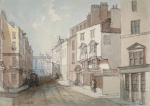 Coleman Caddesi, Londra Şehri, 1851.