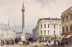Anıt, Londra, c1855 by Thomas Colman Dibdin
