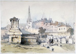 Bunhill Fields, Finsbury, Islington, Londra, c1860