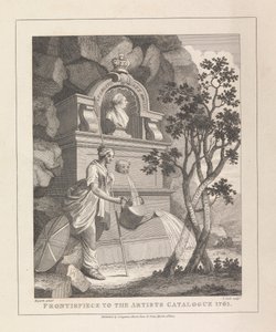 Sanatçının Kataloğunun ön parçası, 1761 by Thomas Cook