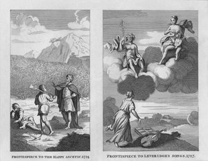 The Happy Ascetic, 1724 ve Leveridges Songs, 1727, 1809, 1827.