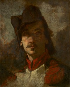 1792, 1848 Gönüllüsü. by Thomas Couture