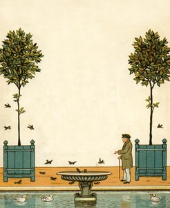 Tuileries Bahçelerinde - les jardins by Thomas Crane