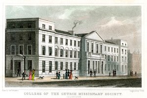 Kilise Misyoner Cemiyeti Koleji, Islington, Londra, 1827. by Thomas Dale