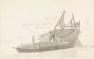 Balıkçı Mavnası by Thomas Daniell