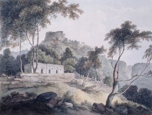 Rajghat, Rohtasgarh, Bihar, by Thomas Daniell
