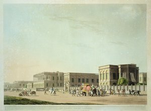 Konsey Evi, Kalküta, Thomas ve William (1769-1837) Daniell, 1798 tarafından oyulmuş 