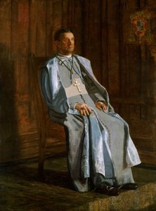 Başpiskopos Diomede Falconio, 1905. by Thomas Eakins