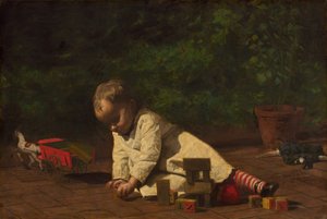 Bebek Oyunda by Thomas Eakins