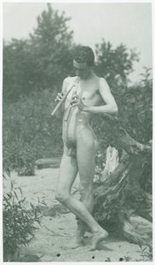Arcadia için J. Laurie Wallace Çalışması, c. 1883. by Thomas Eakins