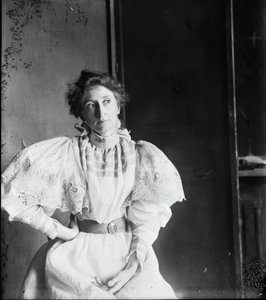 Jennie Dean Kershaw Bayan Samuel Murray, c. 1897. by Thomas Eakins