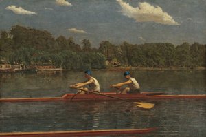 Biglin Kardeşler Yarışı, 1872. by Thomas Eakins