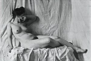 Tanımlanamayan Model, c. 1886-1892. by Thomas Eakins