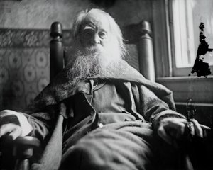 Walt Whitman, Camden, N.J., c. 1891. by Thomas Eakins