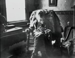 Walt Whitman, Camden, N.J., c. 1891. by Thomas Eakins