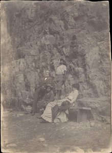 [William H. Macdowell ve Margaret Eakins, Saltville or Clinch Mountain, Virginia],..., 1880-82. by Thomas Eakins.