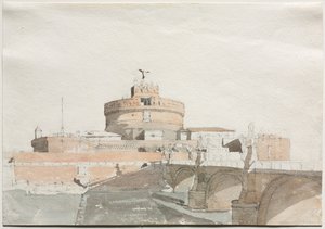 Castel Sant'Angelo by Thomas Ender