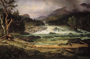 Kongsberg yakınlarındaki Labrofossen