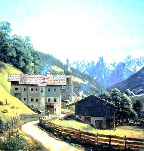 Ramsau (kağıt üzeri yağlı)