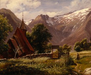 Yirmi Kilise, Balestrand by Thomas Fearnley