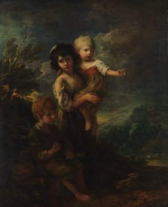 Kulübe Çocukları Odun Toplayıcıları, 1787. by Thomas Gainsborough
