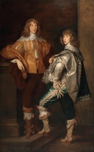 Lordlar John ve Bernard Stuart by Thomas Gainsborough