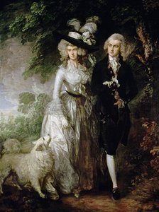 Mr and Mrs William Hallett (The Morning Walk), c.1785 