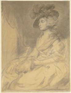 Bayan. Sarah Siddons by Thomas Gainsborough