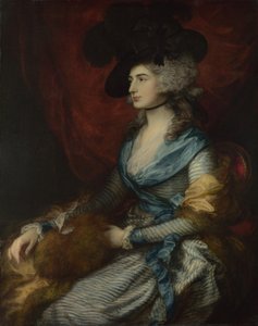 Sarah Siddons'ın Portresi, 1785 by Thomas Gainsborough
