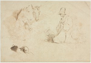 Eskizler: Figürler ve Hayvanlar. by Thomas Gainsborough