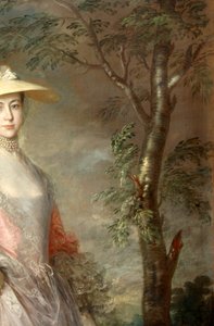 Mary, Kontes Howe'un bir tablosundan ağaç detayı, c.1760 (tuval üzerine yağlı boya) by Thomas Gainsborough