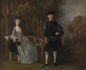 Hintlesham Hall, Suffolk'tan Leydi Lloyd ve Oğlu Richard Savage Lloyd