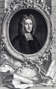 Samuel Clarke, Jacobus Houbraken tarafından oyulmuş, c.1737-48
