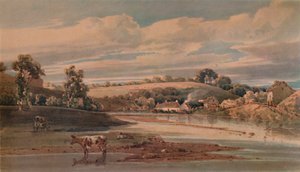 Beddgelert, 1800, 1935 by Thomas Girtin