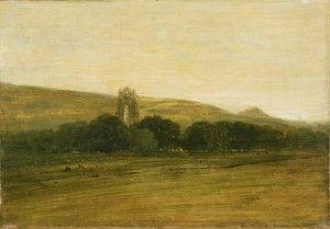 Guisborough Manastırı, c.1801-02 (tuval üzerine yağlı boya) by Thomas Girtin