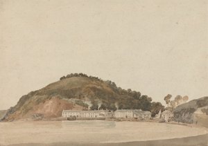 Güney Devon Sahilindeki Burun, Muhtemelen Shaldon by Thomas Girtin