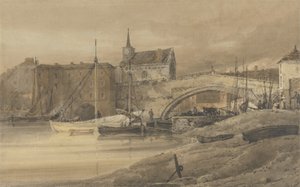 Ouse Köprüsü, York by Thomas Girtin