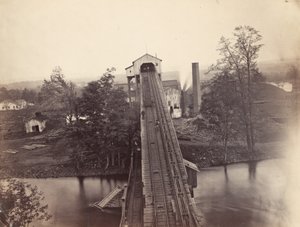 Von Storch Breaker, Del.  Hudson Canal Co.,c. 1863-1865 (fotoğraf) by Thomas H. Johnson