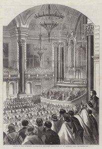 St George's Hall'daki Liverpool Kooperatif İhtiyat Derneği Soiree by Thomas Harrington Wilson