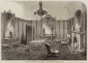 Saygıdeğer Topçu Bölüğü Balosu, Galler Prensesi Boudoir by Thomas Harrington Wilson