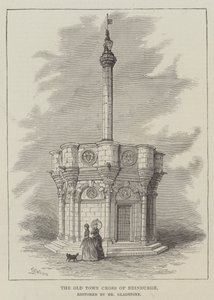 Edinburgh Old Town Cross, Bay Gladstone tarafından restore edildi
