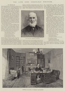 Merhum John Greenleaf Whittier by Thomas Harrington Wilson