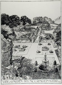 Garden of View, Broad Oak, Accrington, Thomas Mawson