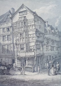 Chancery Lane, Londra, 1814 by Thomas Hearne