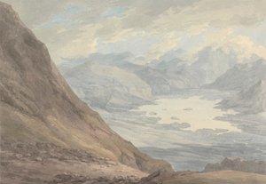 Skiddaw'dan Derwentwater üzerinden görünüm by Thomas Hearne