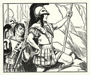 Leonidas (lito) by Thomas Heath Robinson