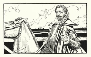 Sessiz William, Bir Hollanda Kahramanı (taş baskı) by Thomas Heath Robinson