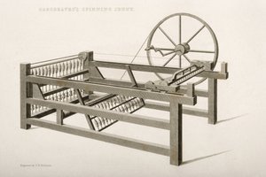 Dönen Jenny, James Hargreaves tarafından 1764